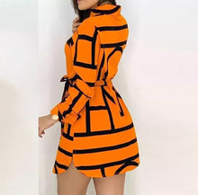 Load image into Gallery viewer, Fashion jurk Orange - wisheswinkel
